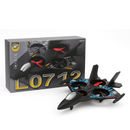 LED Light RC Jet Stunt Plane with 360° Flips & One-Key Takeoff - Fun for Kids & Adults! - Jimmys toys