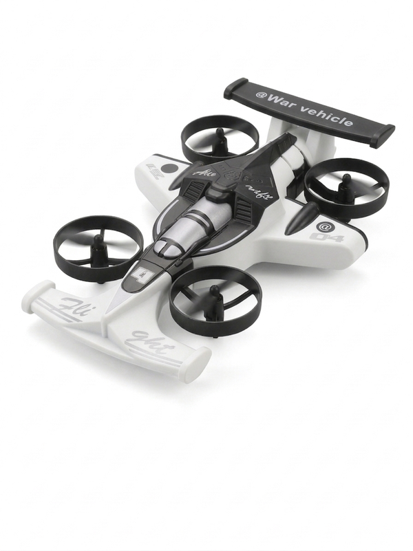2-in-1 RC Stunt Car & Flying Drone Toy 360° Flips Drift Racing One-Button Control Kids Gift Boys Girls Age 6+