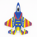 Colorful Foam Glider – Remote Control Airplane Toy for Kids & Adults, Durable EPP, Easy Assembly YJ035 - Jimmys toys