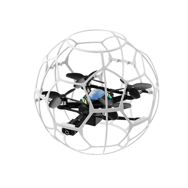 V51 Ball Drone with Camera for Kids & Adults – Spherical RC Quadcopter with 4K HD Dual Camera, Screen Remote, Optical Flow Hover, 8 LED Modes, 360° Flips & One-Key Stunts