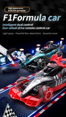 RC F1 Formula Stunt Car | Spray + Drift + Mecanum Wheels | 4WD - Jimmys toys