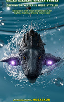 HD Camera Mosasaur Dinosaur Toy | RC Boat with Water Spray | App Control | Fun Gift for Kids - Jimmys toys
