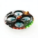 UFO Stunt Drone with Smoke & LED Lights | One-Button Spray | 6 Lighting Modes RC Toy - Jimmys toys