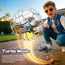 V51 Ball RC Quadcopter with 4K HD Dual Camera and Screen Remote - 360° Flips & One-Key Stunts - Jimmys toys