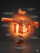 Electric Water Blaster for Kids | One-Touch Continuous Spray | Summer Outdoor Play Toy | Ages 3+ - Jimmys toys